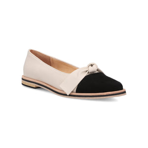 Ballerina Dolores Beige y Negro