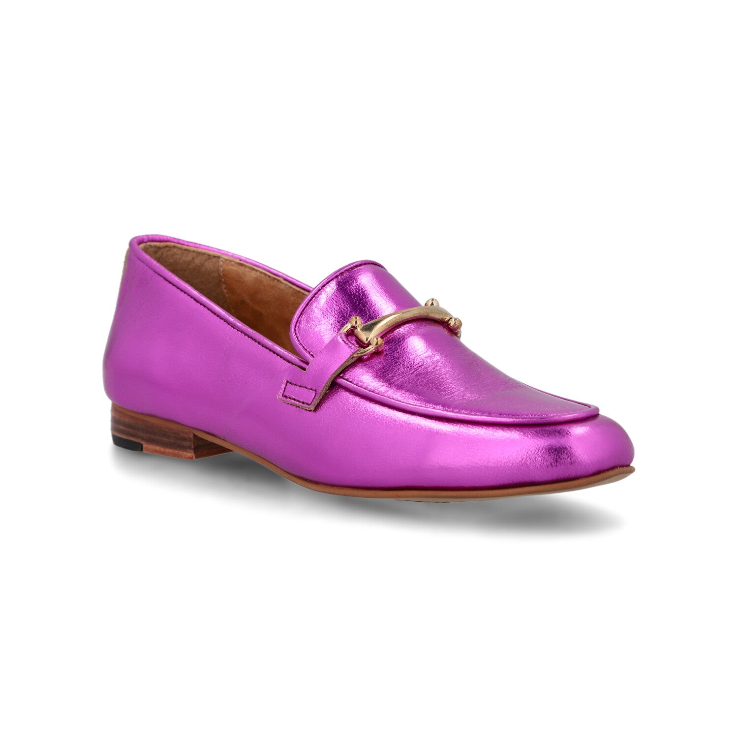 Mocasín Amelie Fucsia Metalizado