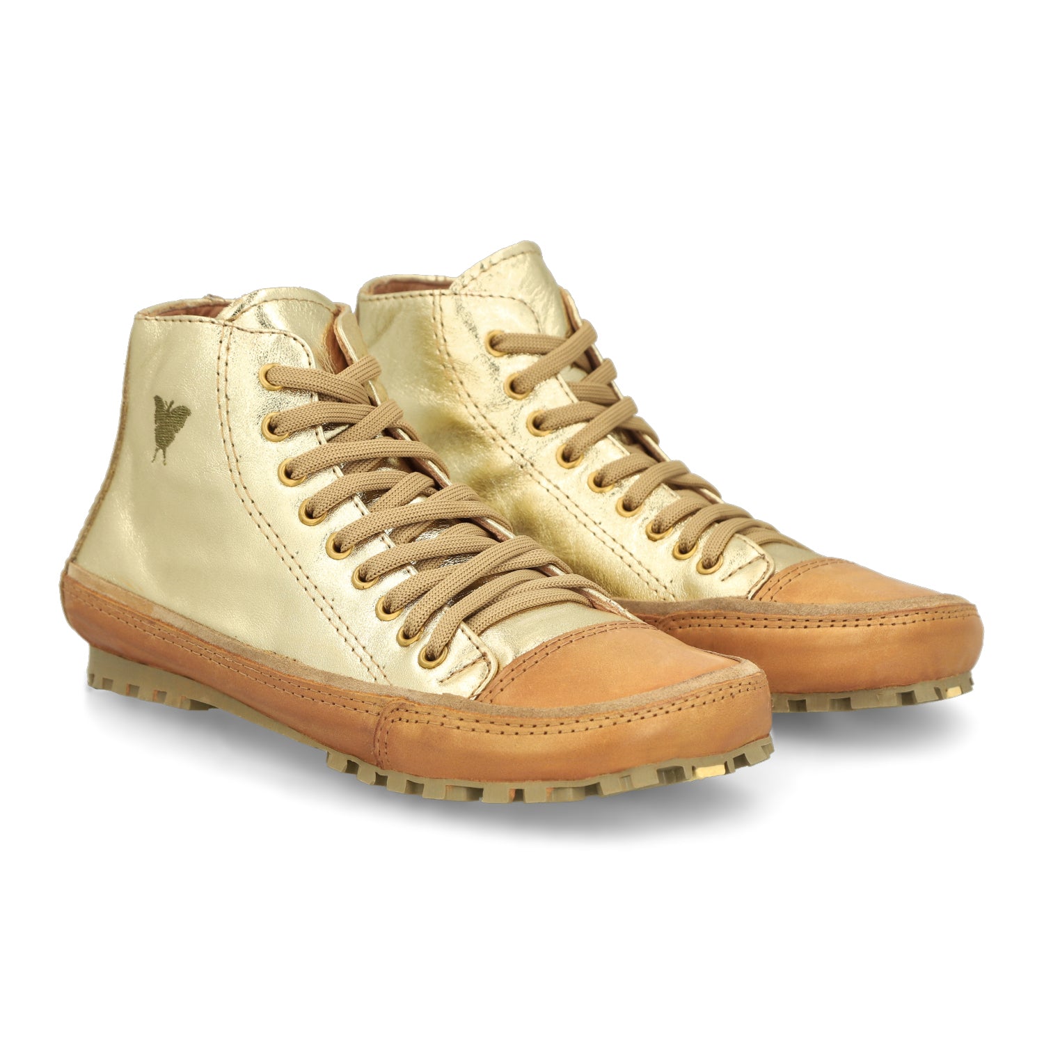 Zapatilla Urbana Rolling Candelaria Dorada